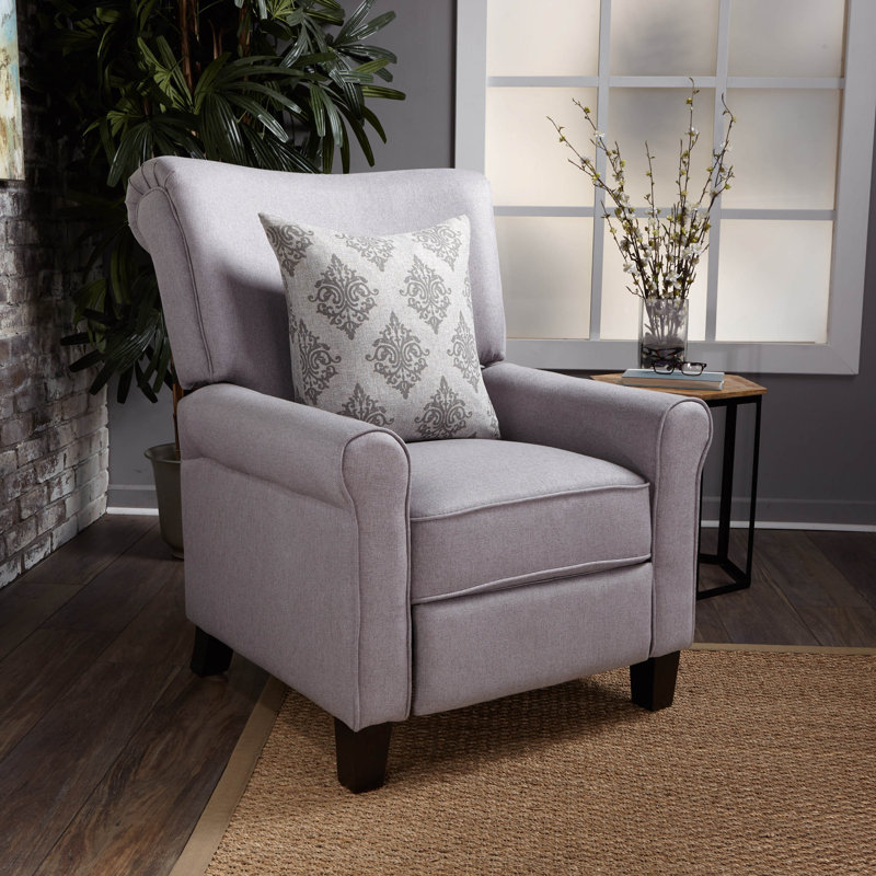Andover Mills Petit Fabric Push Back Manual Recliner & Reviews Wayfair.ca